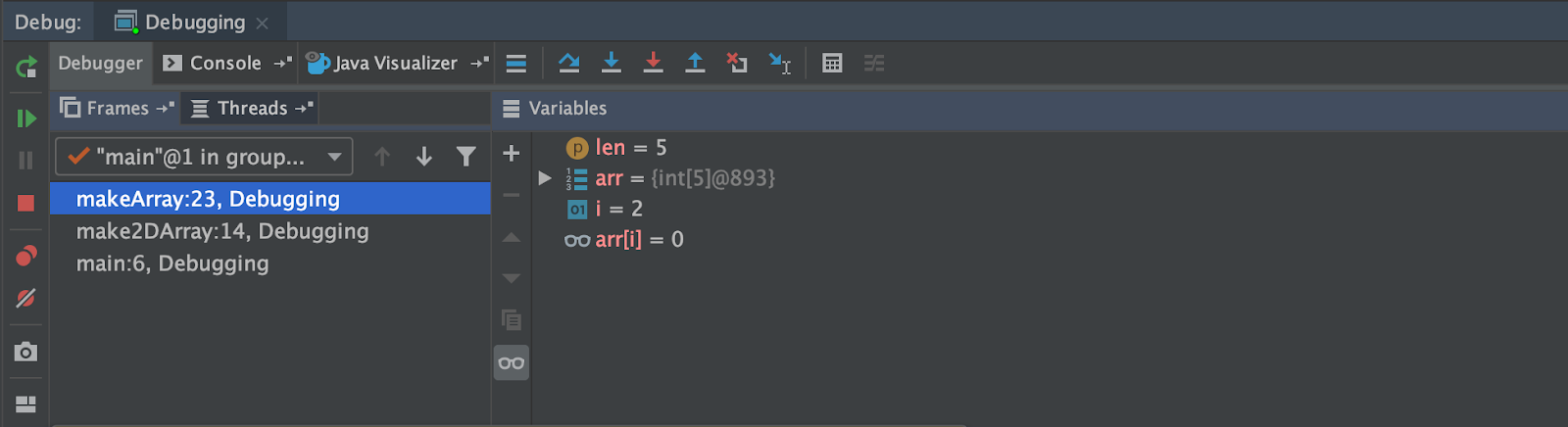 Debug 查看